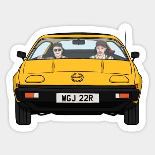 Detectorists - Lance & Andy - TR7 - DMDC Sticker